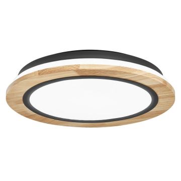 Ledvance - Dimmbare LED-Deckenleuchte SMART+ ORBIS WOOD LED/24W/230V 2700-6500K Eiche Wi-Fi