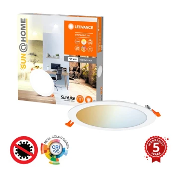 Ledvance - Dimmbare LED-Einbauleuchte SUN@HOME LED/22W/230V 2200-5000 CRI 95 Wi-Fi