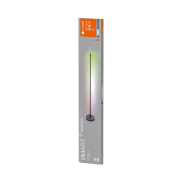 Ledvance – Dimmbare LED-RGBW-Stehleuchte SMART+ FLOOR LED/14W/230V 2700-6500K Wi-Fi schwarz + Fernbedienung