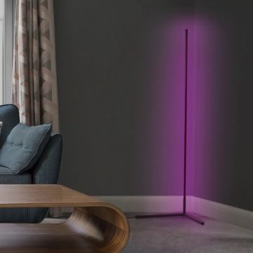 Ledvance – Dimmbare LED-RGBW-Stehleuchte SMART+ FLOOR LED/20W/230V 2700-6500K Wi-Fi schwarz + Fernbedienung