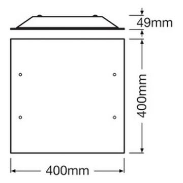 Ledvance - LED-Deckenleuchte LUNIVE LED/24W/230V