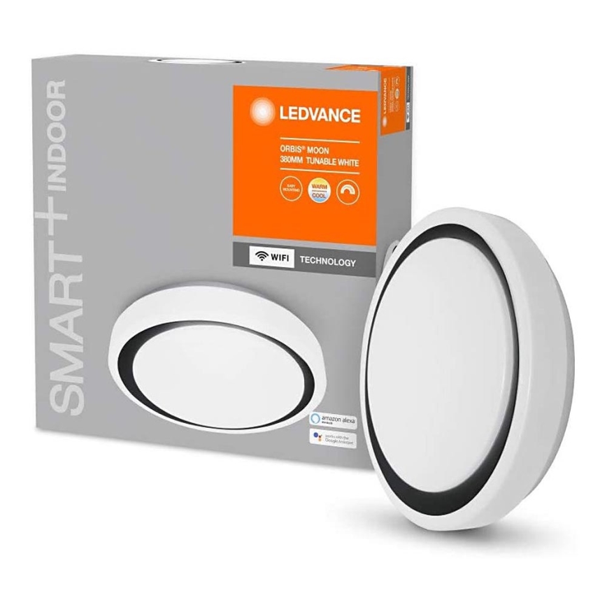 Ledvance - LED-Dimmer-Deckenleuchte SMART+ MOON LED/24W/230V 3,000K-6,500K Wi-Fi