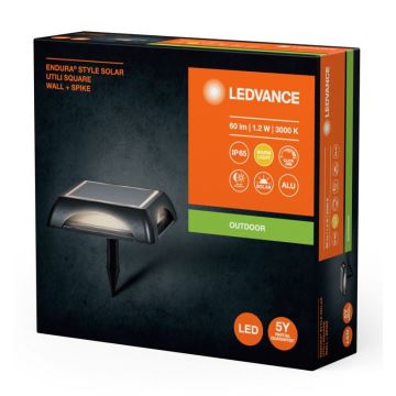 Ledvance - Dimmbare LED-Solarleuchte ENDURA STYLE SOLAR LED/1,2W/3,7V IP65