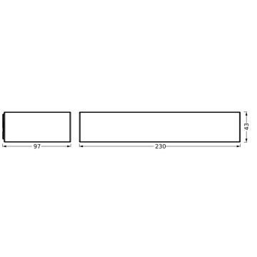 Ledvance - LED-Solarwandleuchte mit Sensor ENDURA SOLAR LED/6W/4,2V IP65