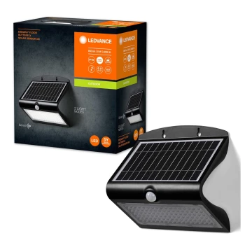 Ledvance - LED-Solarwandleuchte mit Sensor SCHMETTERLING LED/8W/3,7V IP65