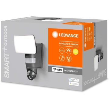 Ledvance - LED-Strahler mit Sensor und Kamera SMART+ LED/24W/230V IP44 Wi-Fi