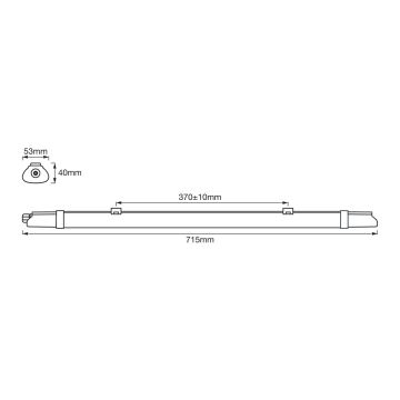 Ledvance - LED-Technikleuchte SUBMARINE LED/10W/230V IP65