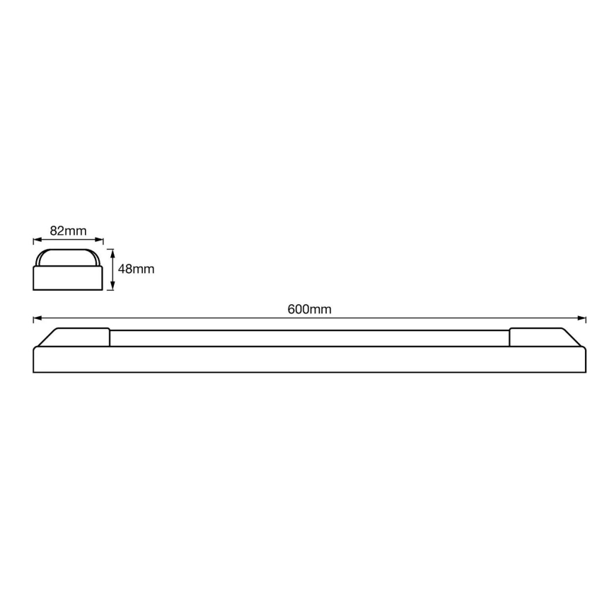 Ledvance - LED Unterschrankleuchte - Küche POWER BATTEN 2xLED/12W/230V 4000K