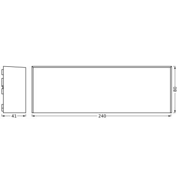 Ledvance - LED-Wandleuchte für den Außenbereich ENDURA STYLE IVO LED/6,5W/230V IP65