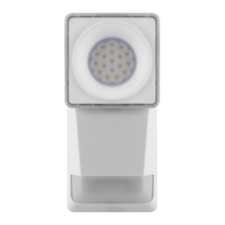 Ledvance - LED-Wandleuchte für den Außenbereich mit Sensor SPOT LED/8W/230V IP55 weiß