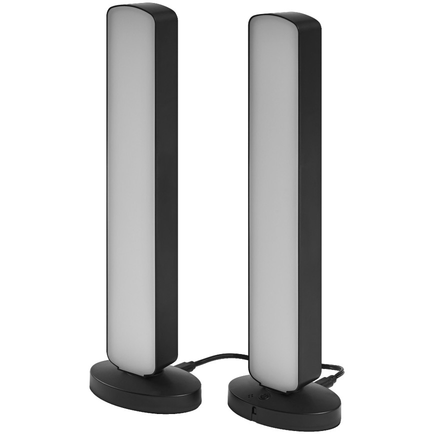 Ledvance - SET 2x Dimmbare LED-RGBW-Tischleuchte MOOD LIGHT LED/4W/230V Wi-Fi + Fernbedienung