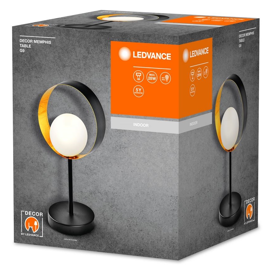 Ledvance - Tischleuchte DECOR MEMPHIS 1xG9/28W/230V