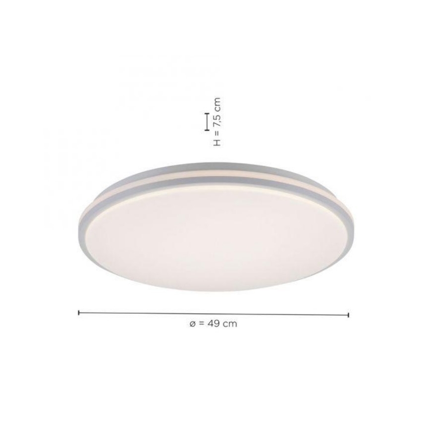 Leuchten Direkt 14209-16 - LED dimmbare Deckenleuchte COLIN LED/32,4W/230V