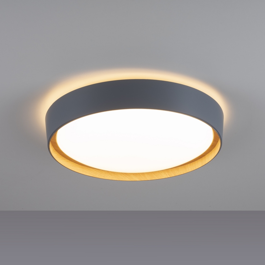 Leuchten Direkt 14347-15 Deckenleuchte LED/28,8W/230V grau EMILIA LED 