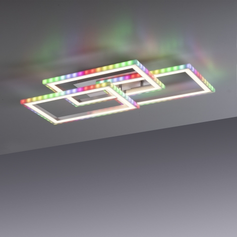 Dimmbare RGB Leuchten Direkt FELIX Deckenleuchte LED/35W/230V 14636-55-LED