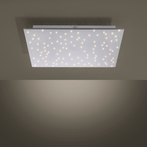 Leuchten Direkt 14671-55 - LED Deckenleuchte SPARKLE Beleuch Dimmbare + LED/18W/230V Fernbedienung 