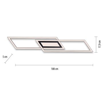 Leuchten Direkt 14694-18 - LED Deckenleuchte ASMIN LED/48W/230V