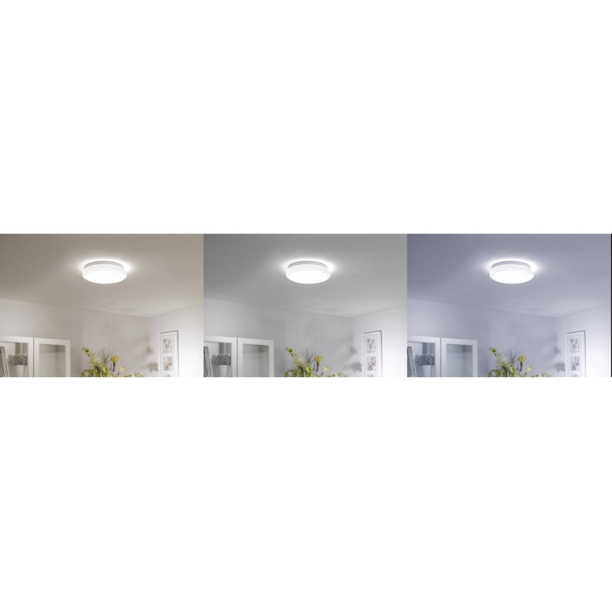 Leuchten Direkt 14742-16 - LED RGB Dimmbare Deckenleuchte JUPI LOLASMART LED/18W/230V Tuya 2700-5000K + Fernbedienung