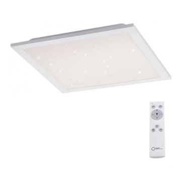 Leuchten Direkt 14760-16 - LED Dimmbare Deckenleuchte STARRYFLAT LED/20W/230V 2700-5000K + Fernbedienung