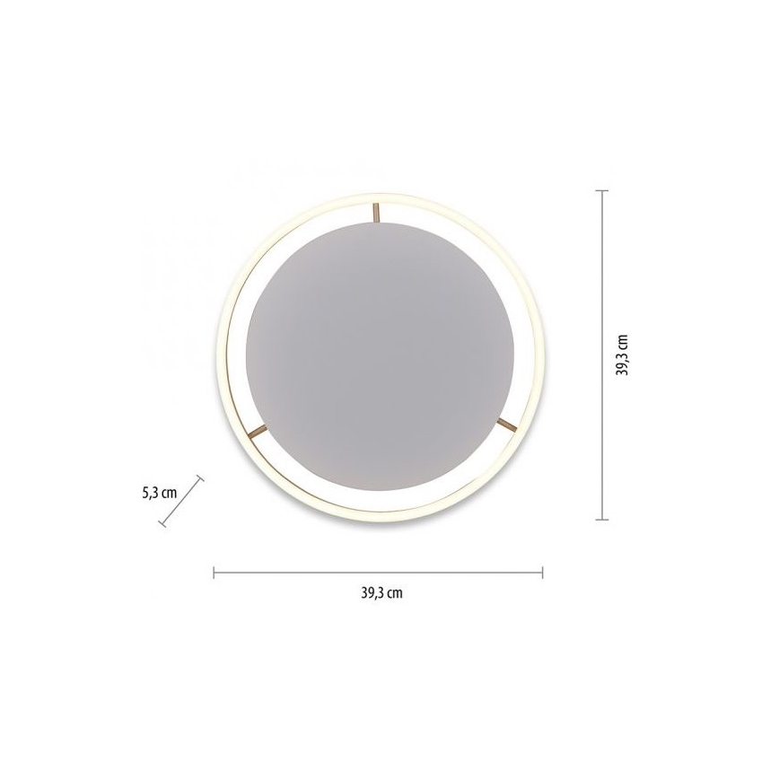 Dimmbare – 15391-60 Direkt LED-Deckenleuchte Leuchten LED/20W/230V RITUS