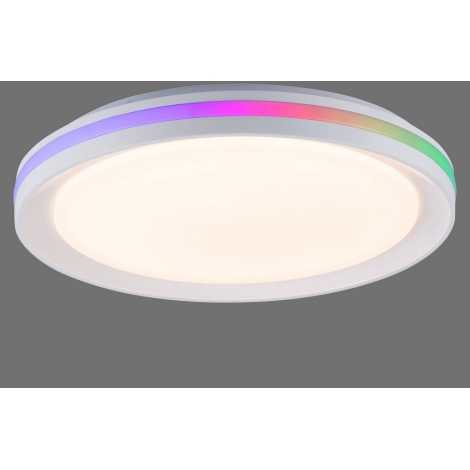 Leuchten Direkt 15544-16 Dimmbare RIBBON LED - 15W/230V Deckenleuchte RGB