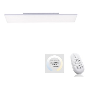 Leuchten Direkt 15553-16 - LED Dimmbare Deckenleuchte CANVAS LED/20W/230V + Fernbedienung