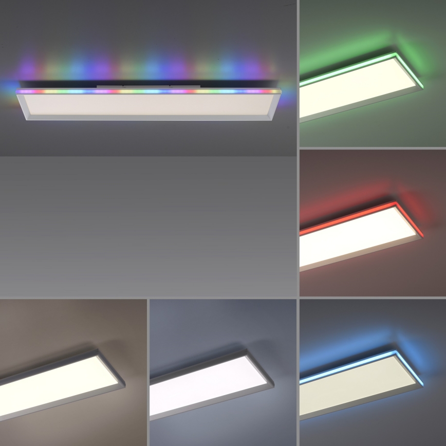 Leuchten Direkt 15557-16-LED RGB 40W/230V Dimmbare Deckenleuchte GALACTICA