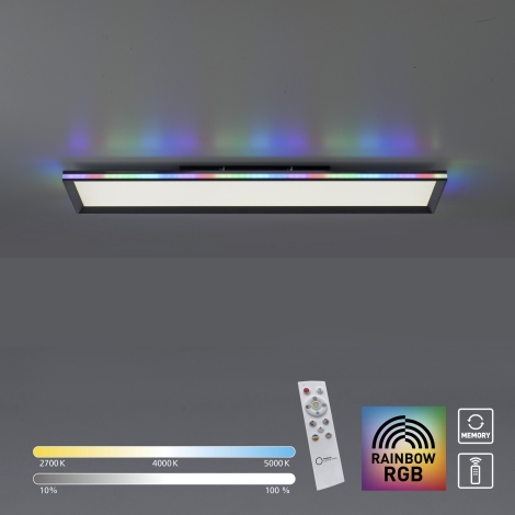 Leuchten Direkt 15557-18 - LED-RGB-Deckenleuchte LED/43W/230V Fernbedienung | + Beleuchtun GALACTICA