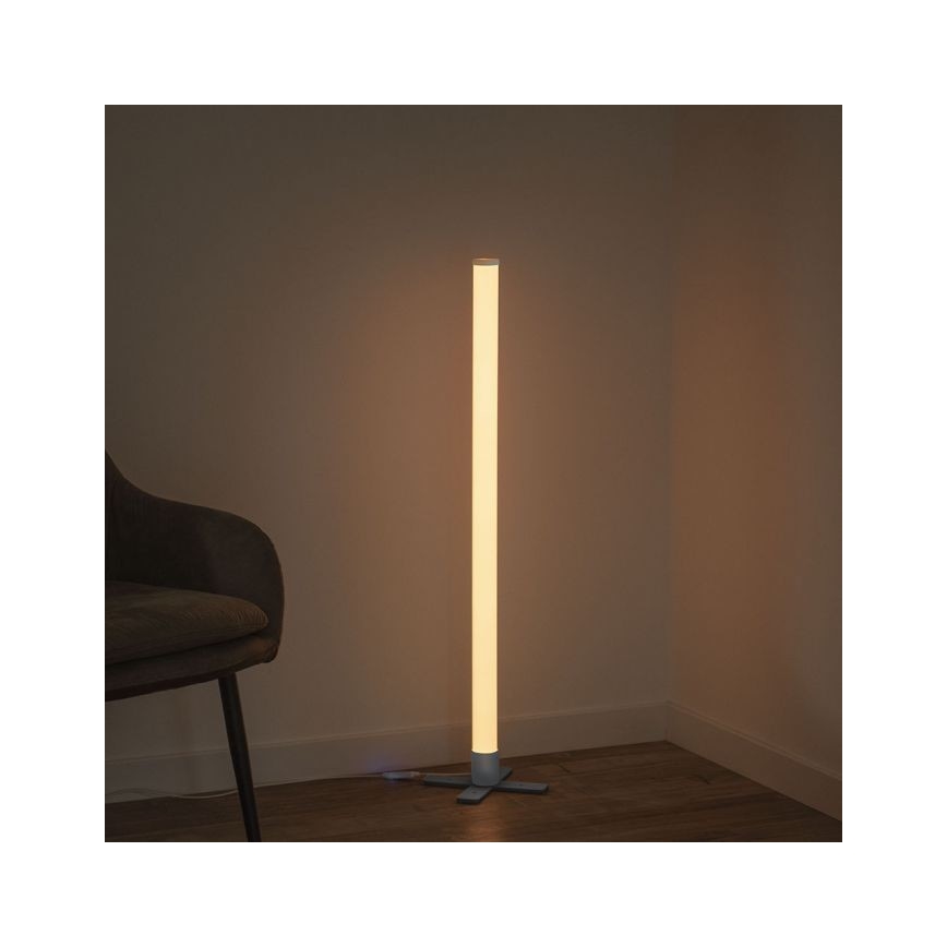 Leuchten Direkt 19902-21 – Dimmbare LED-RGB-Lampe RINGO LED/10W/230V+Fernbedienung