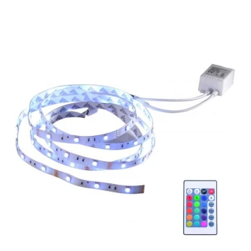 Leuchten Direkt 81215-70 - LED-RGB-Streifen dimmbar TEANIA 3m LED/19W/12/230V + Fernbedienung
