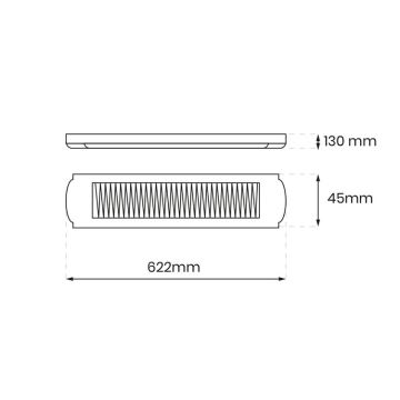 Leuchtstofflampe 2xG13/18W/230V