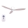 Lucci air 210518 - Deckenventilator AIRFUSION RADAR weiß/Holz + Fernbedienung