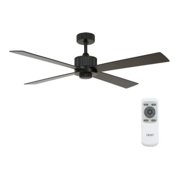 Lucci air 213170 - LED-Deckenventilator NEWPORT schwarz + Fernbedienung