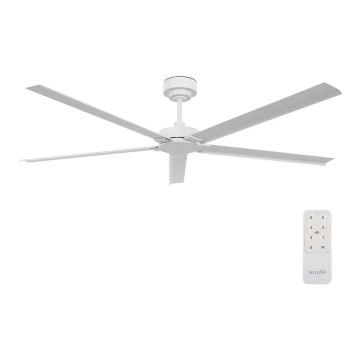 Lucci air 21616049 - Deckenventilator MONZA IP55 weiß + Fernbedienung