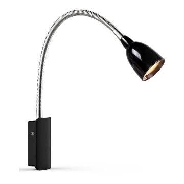 Markslöjd 105940 - LED-Wandleuchte TULIP LED/2,5W/230V schwarz