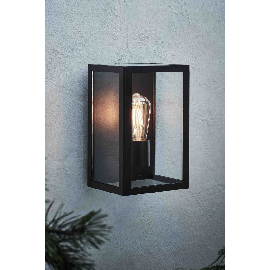 Markslöjd 107113 - Outdoor-Wandleuchte PELHAM 1xE27/60W/230V IP44 schwarz