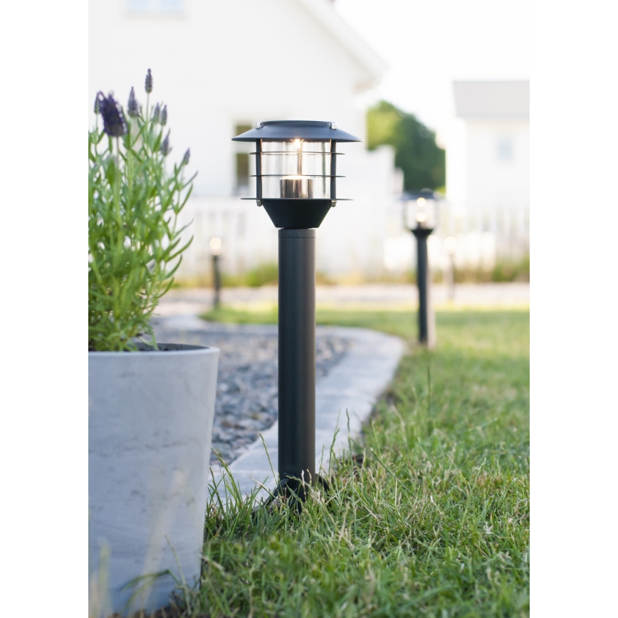 Markslöjd 107290 - LED-Außenleuchte GARDEN 24 LED/3W/24V 45 cm IP44 schwarz