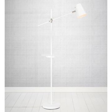 Markslöjd 107308 - Stehlampe mit USB LINEAR 1xE14/40W/230V