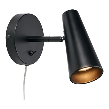 Markslöjd 108200 - Wand-Spotleuchte CREST 1xGU10/7W/230V schwarz