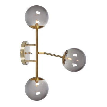 Markslöjd 108253 - Wandleuchte TRINITY 3xG9/20W/230V gold/grau