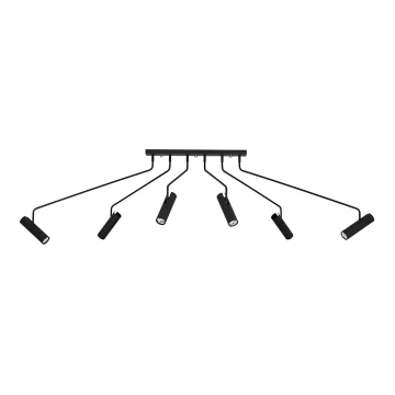 Markslöjd 108508 - Strahler RAMUS 6xGU10/25W/230V schwarz