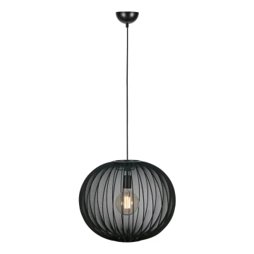 Markslöjd 108791 - Hängeleuchte an Schnur FORENCE 1xE27/40W/230V d 50 cm schwarz