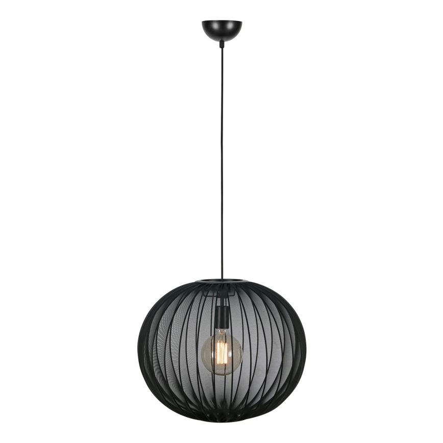 Markslöjd 108791 - Hängeleuchte an Schnur FORENCE 1xE27/40W/230V d 50 cm schwarz