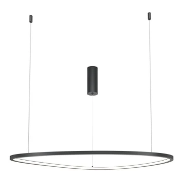 Maytoni MOD072PL-L36B3K1 - LED-Hängeleuchte an Schnur GLINT LED/36W/230V schwarz d 80 cm