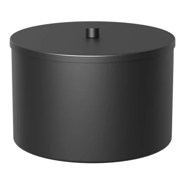 Metall-Aufbewahrungsbox 12x17,5 cm schwarz