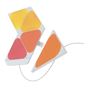 Nanoleaf - 5 PACK LED RGB Dimmbares Paneel TRIANGLES LED/0,5W/230V Wi-Fi