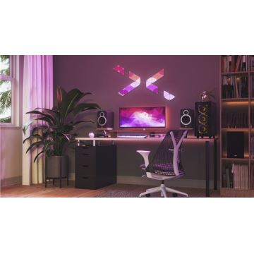 Nanoleaf NL48-1001TW-10PK - SET 10 Stk. LED-RGB-Panel Dimmbar TRIANGLES LED/0.5 Wi-Fi