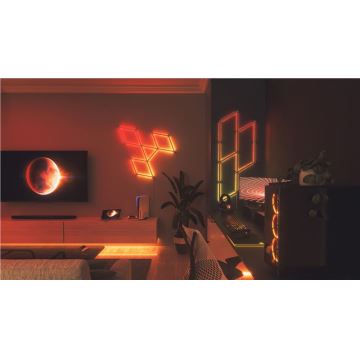 Nanoleaf - Erweiterungsset 3x Dimmbare LED-RGBW-Leiste LINES LED/2W/230V 1200-6000K Wi-Fi