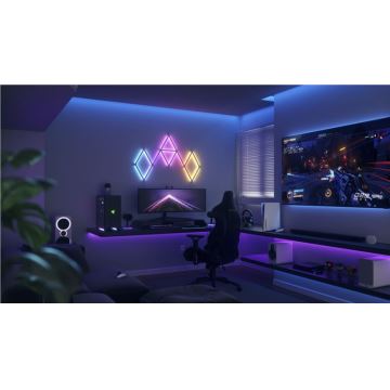 Nanoleaf - Erweiterungsset 3x Dimmbare LED-RGBW-Leiste LINES LED/2W/230V 1200-6000K Wi-Fi