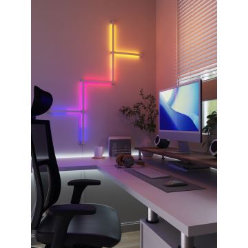 Nanoleaf - SET 4x Dimmbare Schiene LED RGBW LINES LED/2W/230V 1200-6000K Wi-Fi